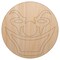 Evil Clown Face Unfinished Wood Shape Piece Cutout for DIY Craft Projects